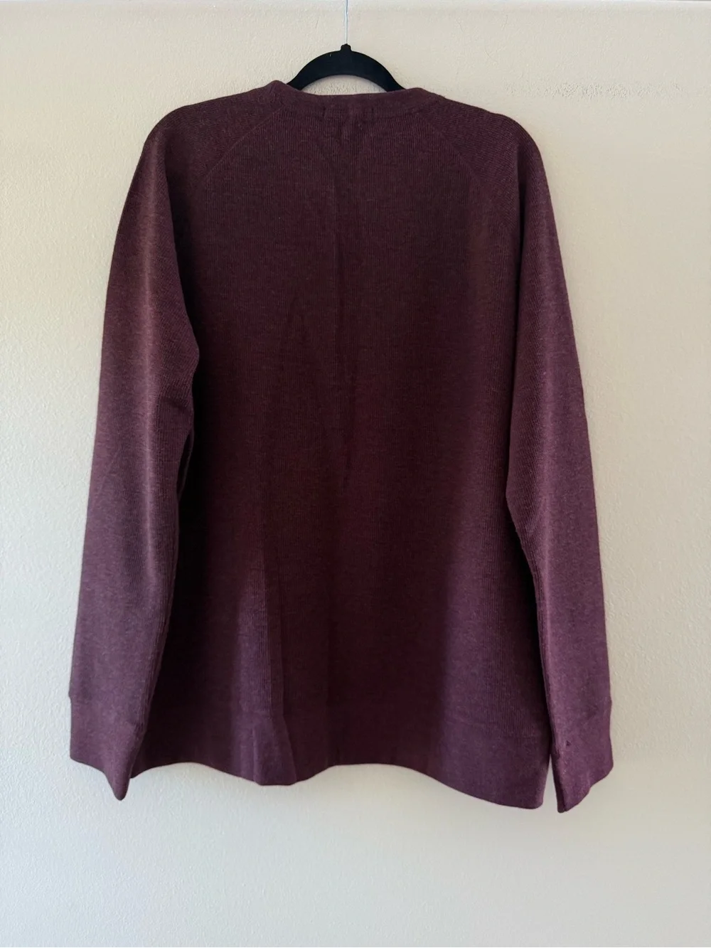 Banana Republic Men's Crewneck Sweater in Plum NWOT